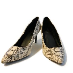 Calvin Klein Snakeskin Heels